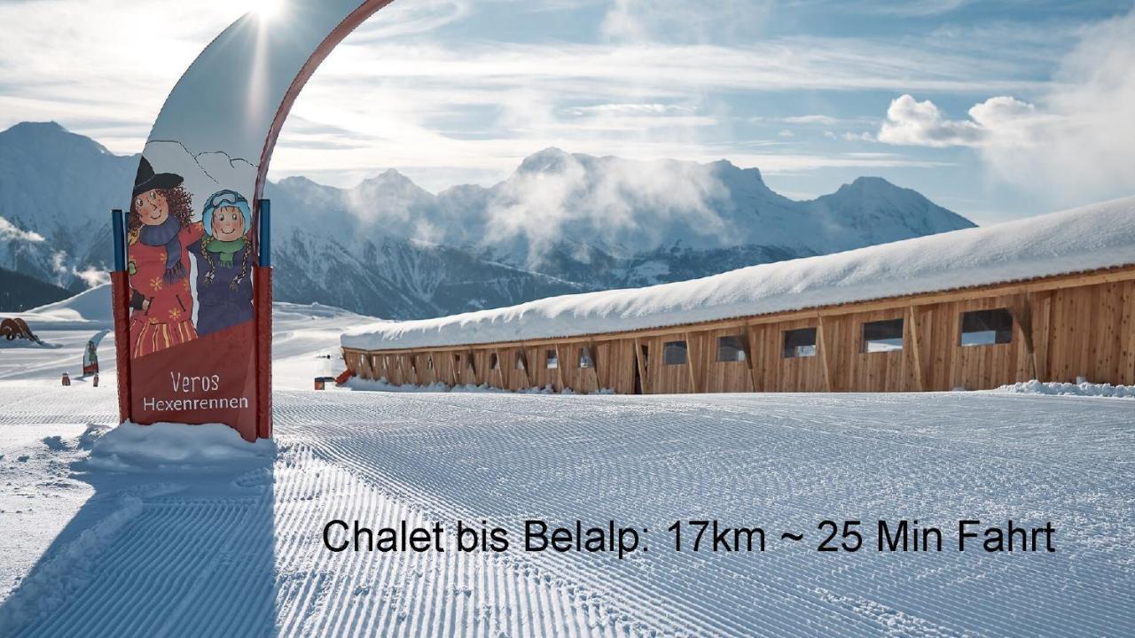 Chalet Matterhornsicht Naters Buitenkant foto